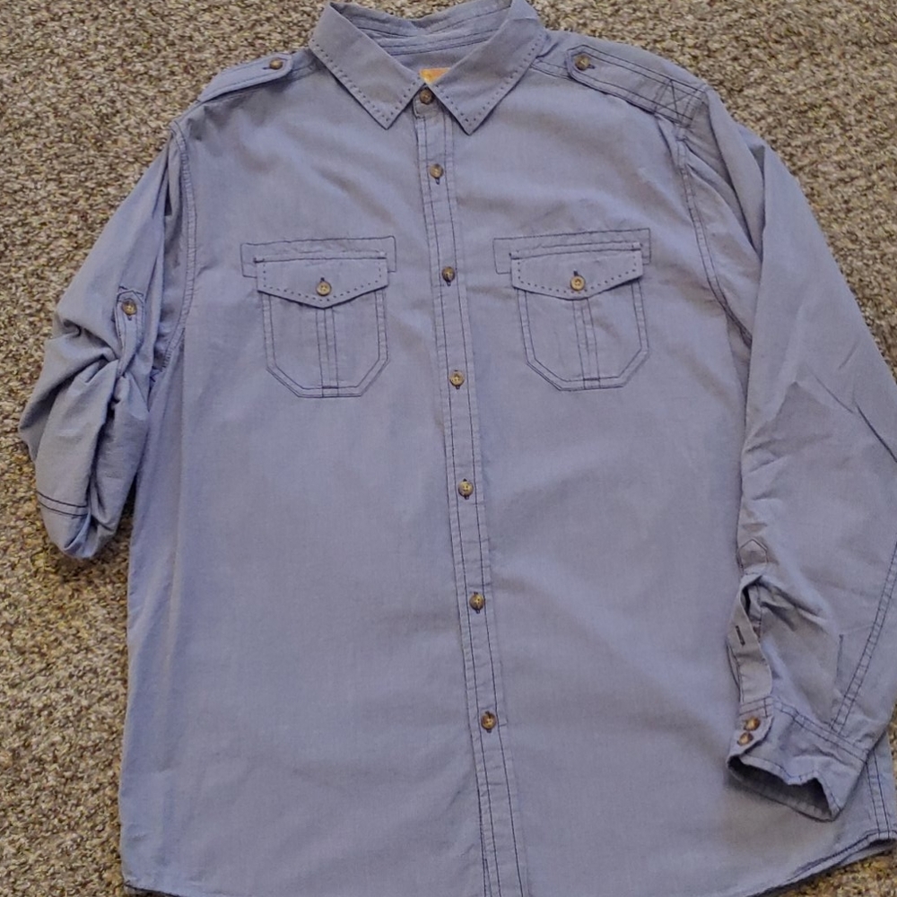 Mens Tre Vero casual button shirt